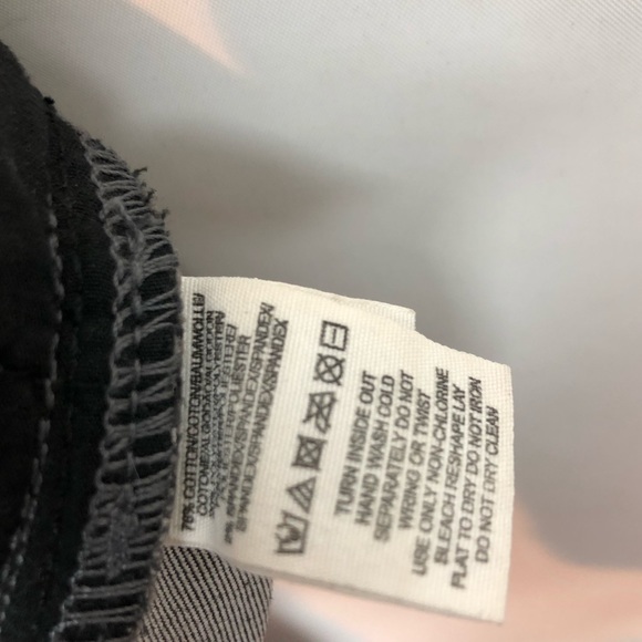 Free People Gray Velvet Snakeskin Skinny Jeans 25 - Picture 8 of 8